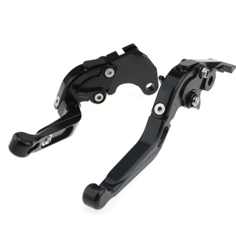 CNC Adjustable Folding Extendable Motorcycle Brake Clutch Levers For Triumph BONNEVILLE T120 2016 2017 2018