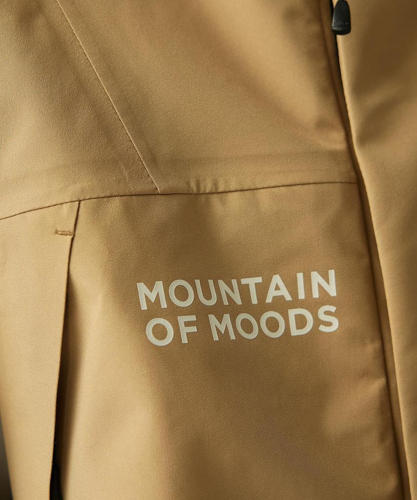 Snow Peak MofM Puffed Snow Jacket Outer Jacket with Padded and MM4510-JK02, Insulation, Beige, Medium, Men's Women's