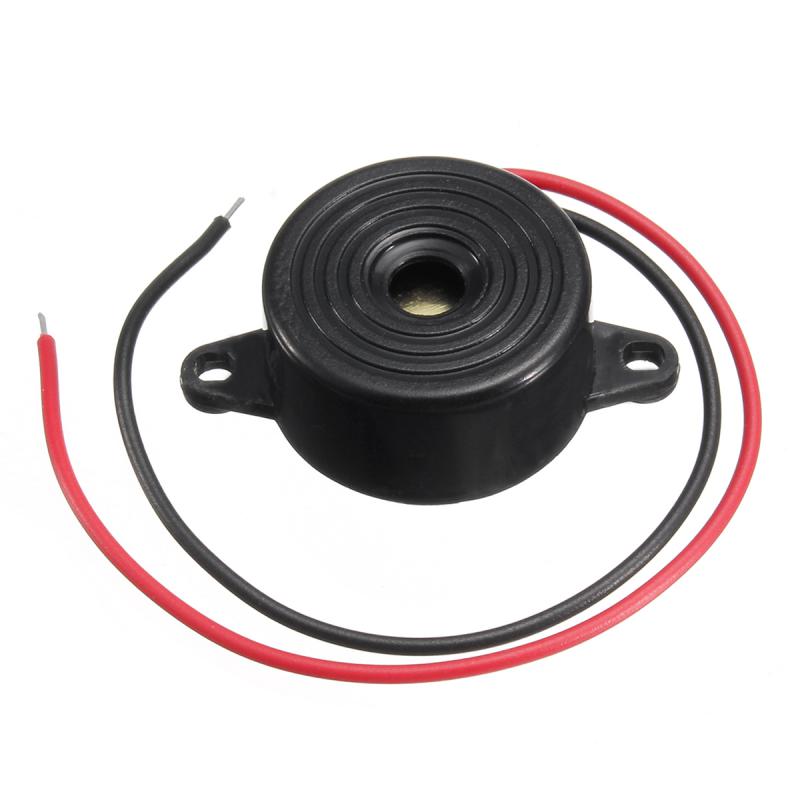 95 Decibel Alarm High Decibel DC 3-24 Volt 12 Volt Electronic Buzzer Alarm Car Truck General Intermittent Continuous