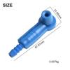 5 Pcs Car Brake Oil Hose Joint Replacement Tool Oil-Bleeder Pump Exchange Air Kit Connector Quick Oil Fuel Filling Equipmen