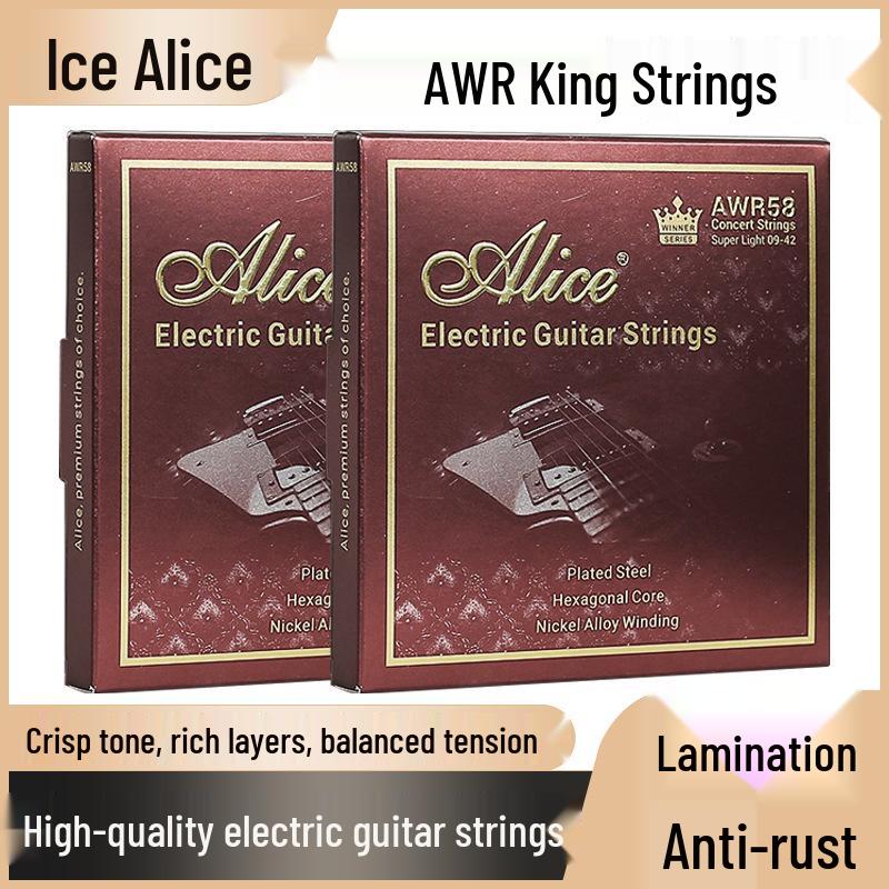 Alice AWR58 King Electric Guitar Strings – Full Set & Singles
