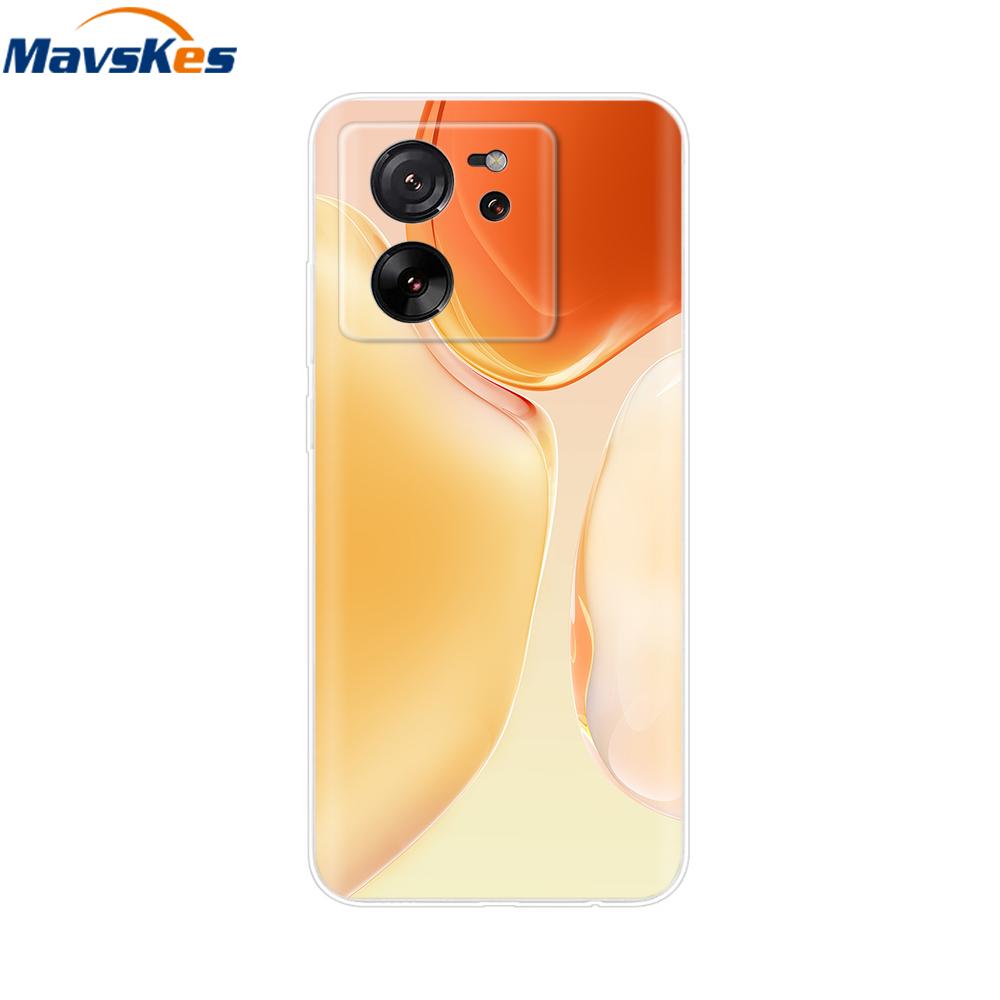 For Xiaomi 13T Pro 5G Case 13T 13 Soft Clear Silicone Bumper Phone Back Cover for Xiaomi 13 Lite 13T Pro Mi13T Shockproof Cases