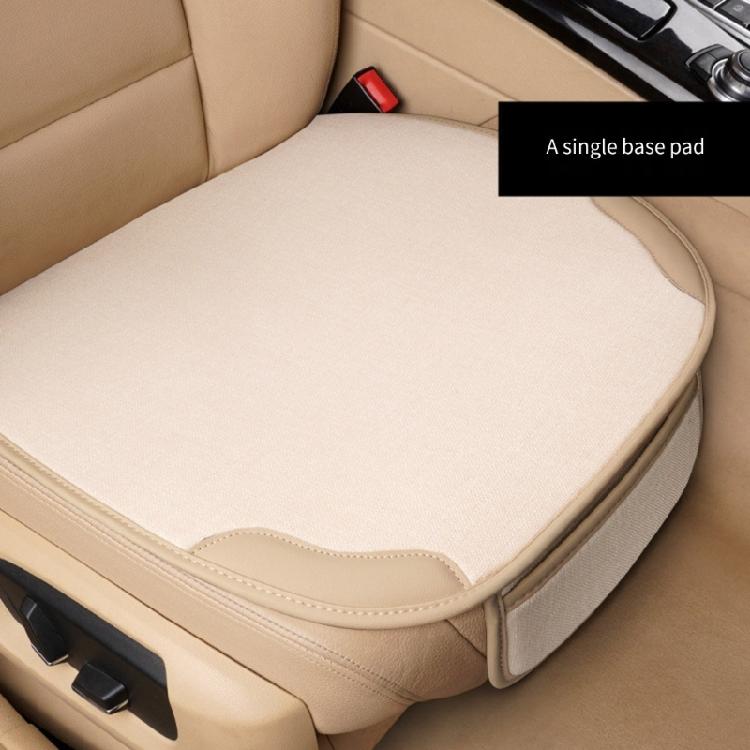 Automotive Flax Seat Cover Protector with Moisture Wicking Properties Vehicle Seat Cushions for Extended Driving Comfort