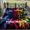 Custom Text Printed Rug Linkin Park Non Slip Floor Carpet For Home Room Decor