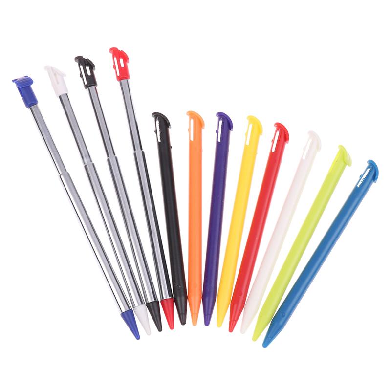 1Pc For  3Dsll Stylus Plastic Touch Pen Compact Stylus Pen 12 Colors Available Touch Screen Pen Game Accessories