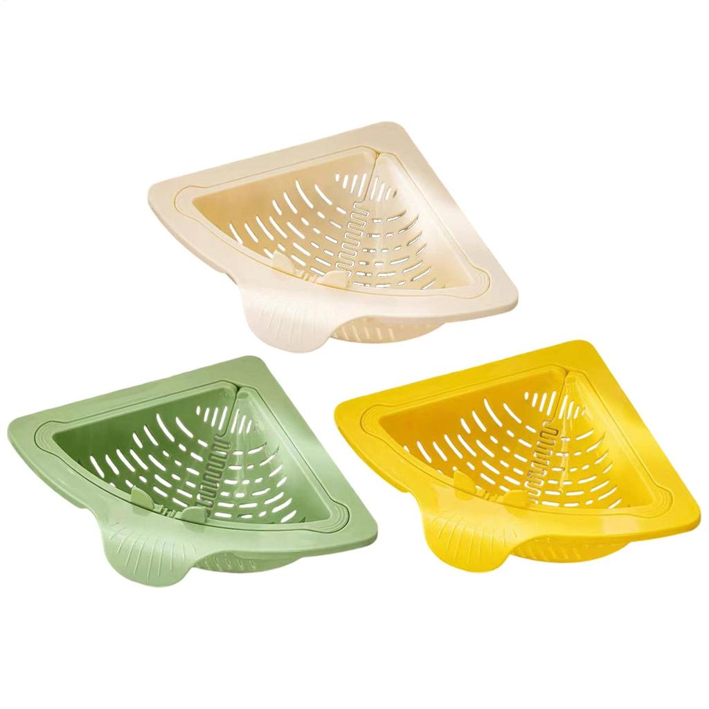 New Magnetic Sink Drain Basket Triangle Multifunctional Food Waste Filter Basket Kitchen Sink Filter Kitchen Supplies