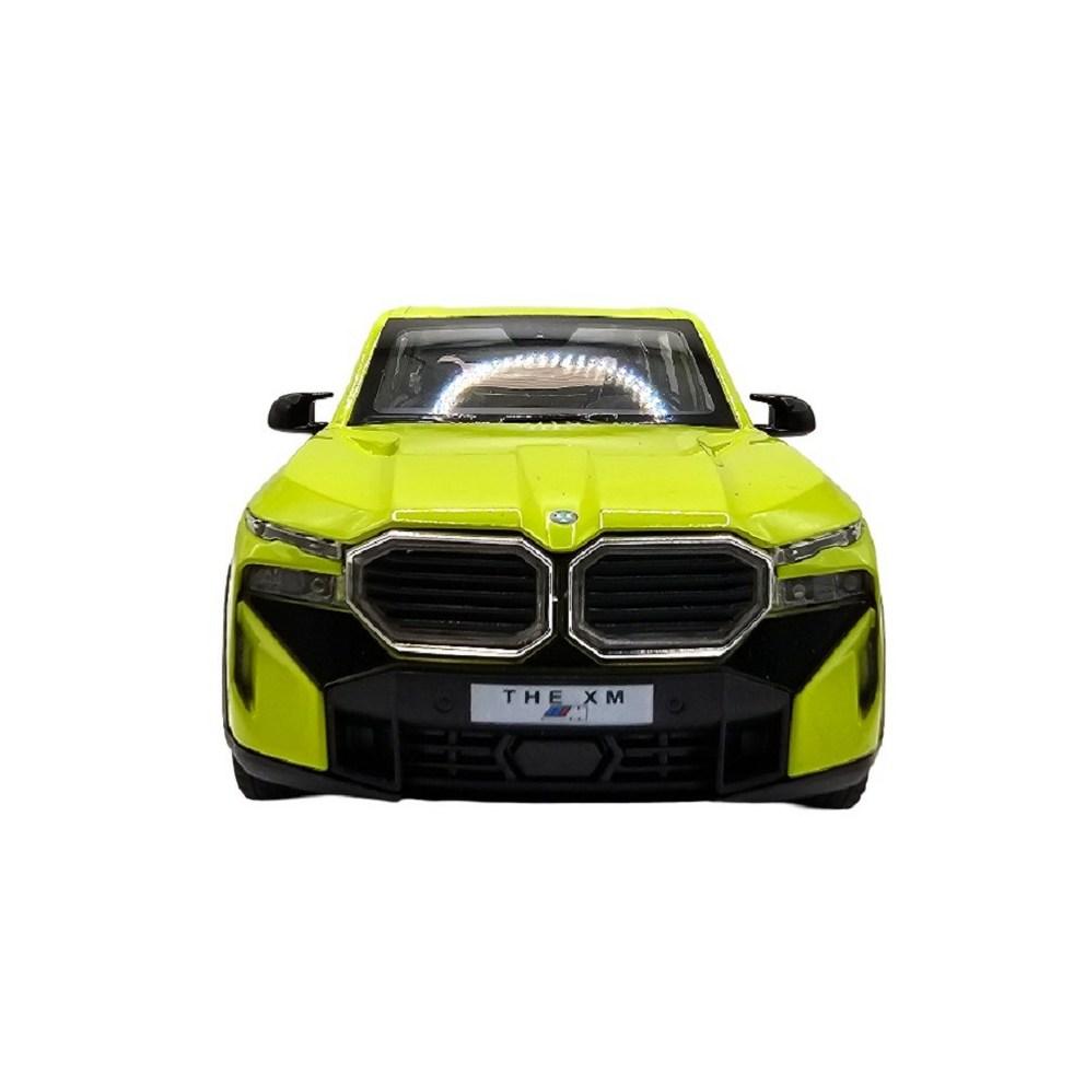 BMW XM SUV 1:24 Diecast Model Car - Neon Green