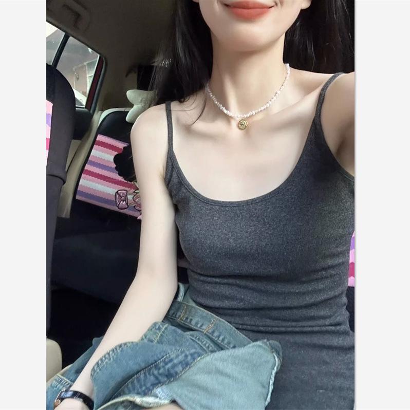 

Hong Kong Retro Denim Short Jacket & Camisole Dress Set for Women - Summer Thin, Loose Fit, Short-Sleeved Two-Piece S for 90-105 lbs