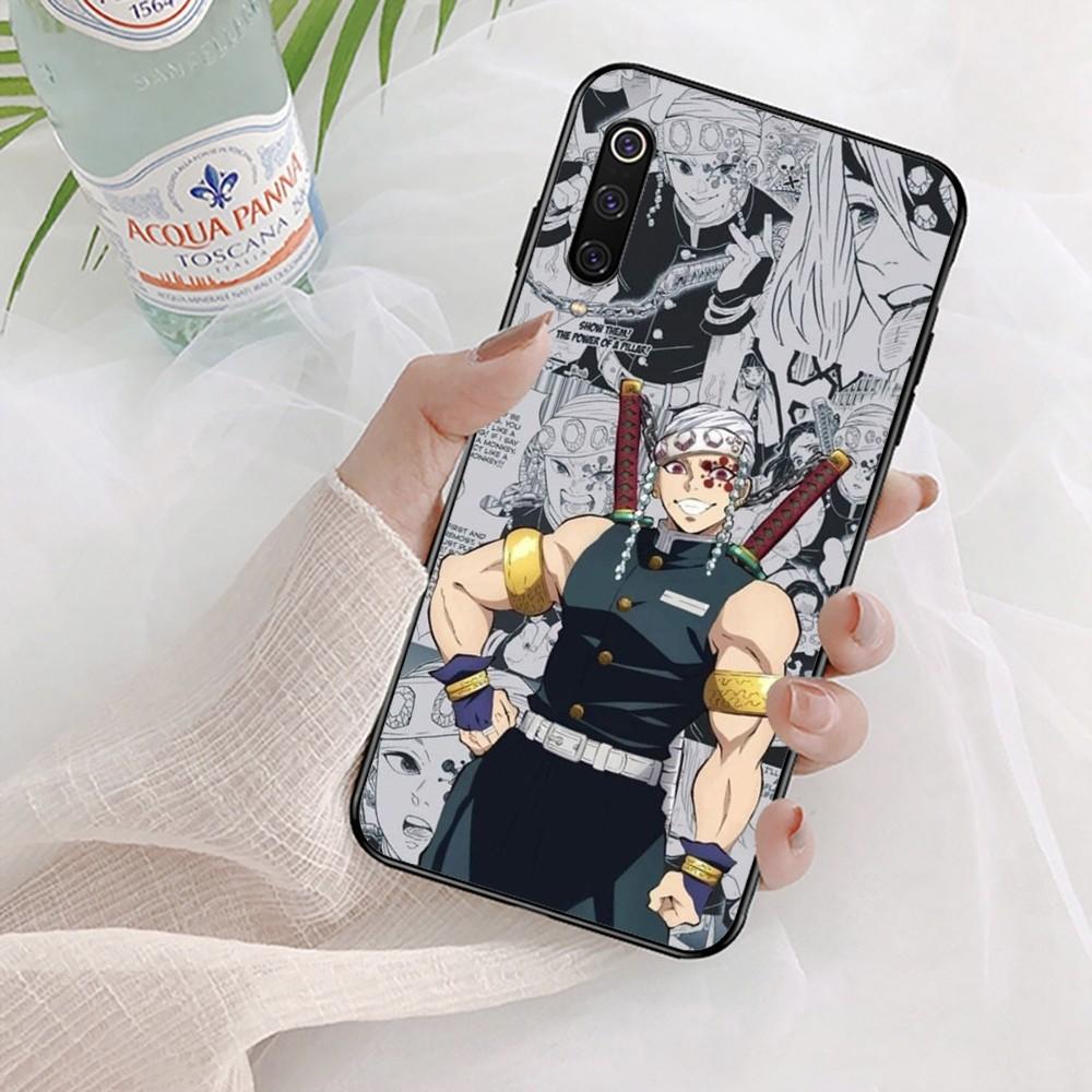 Demon Slayer Uzui Tengen Phone Case For Xiaomi Mi 5X 8 9 10 11 12 lite pro 10T PocoX3pro PocoM3 Note 10 pro lite