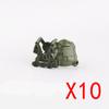 Building Blocks Soldier Figures Equipments Accessories Gifts Toys MOC USA Army Bulletproof Armored Vest Mini Bricks Toy DIY  R28