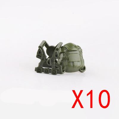 Building Blocks Soldier Figures Equipments Accessories Gifts Toys MOC USA Army Bulletproof Armored Vest Mini Bricks Toy DIY R28