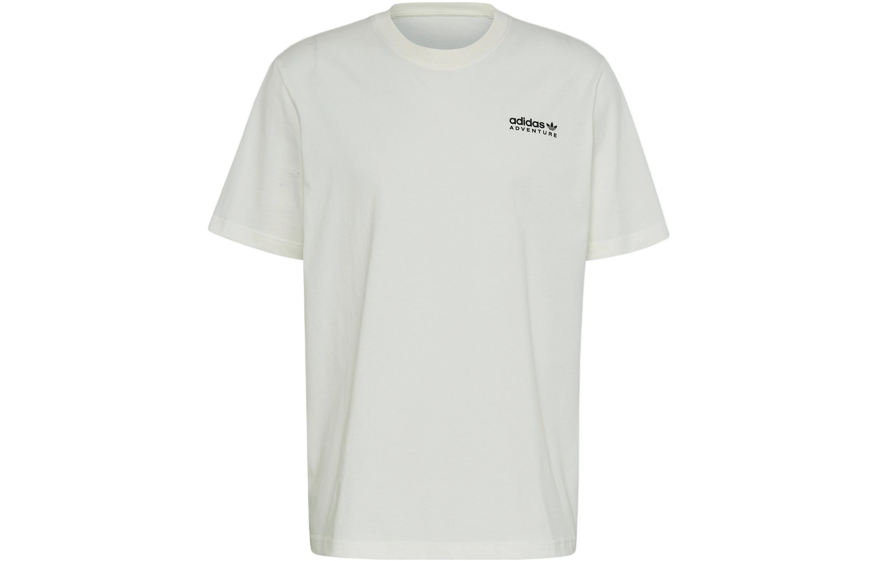 Adidas Originals Drop Shoulder Sleeve T Shirt Men s Jade White HK5011 L