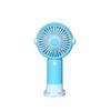 Rechargeable Handheld Cartoon Mini Fan with Base - Portable, Creative, Desktop-Friendly