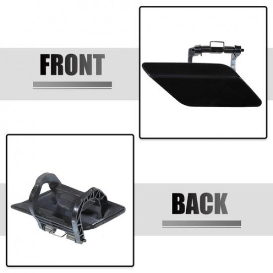 Bumper Headlight Washer Nozzle Cap ONE  for Mercedes Benz E-Class Black