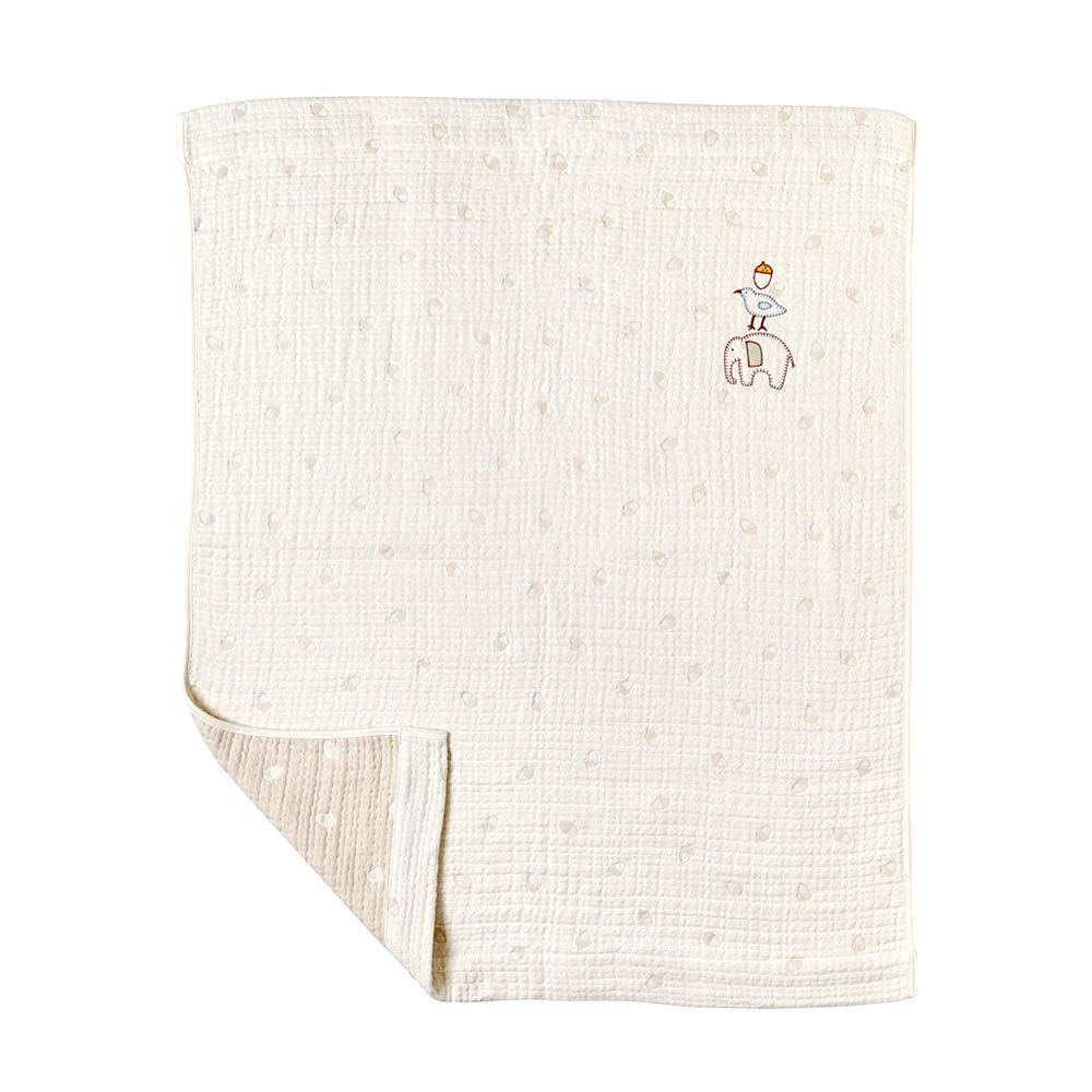 

10mois Hoppetta Пушистая марля Размер 90 х 110 Товар 20211002 - (6-слойная марля) Одеяло, 100% хлопок, M, см, Код