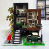 Creative Expert Street View Model Building Blocks Haeunjae Korea Modern Villa DIY Toy for Kid Festival Gift MOC-107015