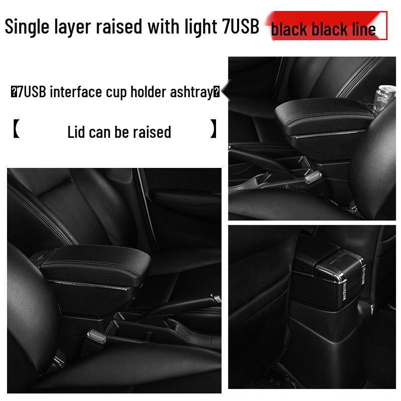 Wuling Confero S Center Armrest Box: Indonesia Car Modification Accessory