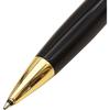 Romeo No.3 Mini Ballpoint Pen Black Gold Plated Finish