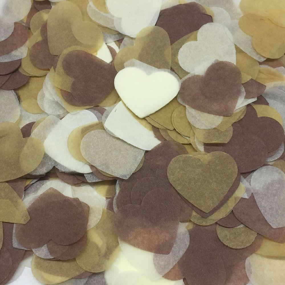 Party Heart Shape Table Decoration Home Decor Balloon Filler Confetti Tissue Paper Party Supplies