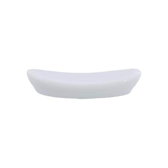 EAST Table Chopstick Rest, White, 5cm Oval, Made in Japan, Dishwasher Safe, Porcelain, Glossy