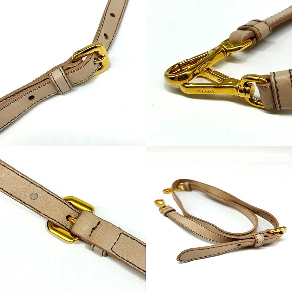 Used PRADATote Bag leather Women