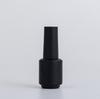15ml Black/White Nail Polish Bottle with Brush, Lightproof Glass Bottle for Nail Base Gel, Empty Dispenser Bottle