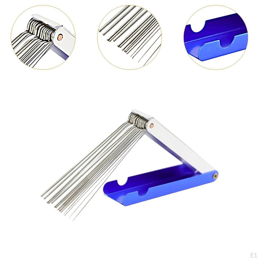 Guitar Nut Slotting File Musician Supplies Professional String Slot Smoothing for Banjo Ukulele