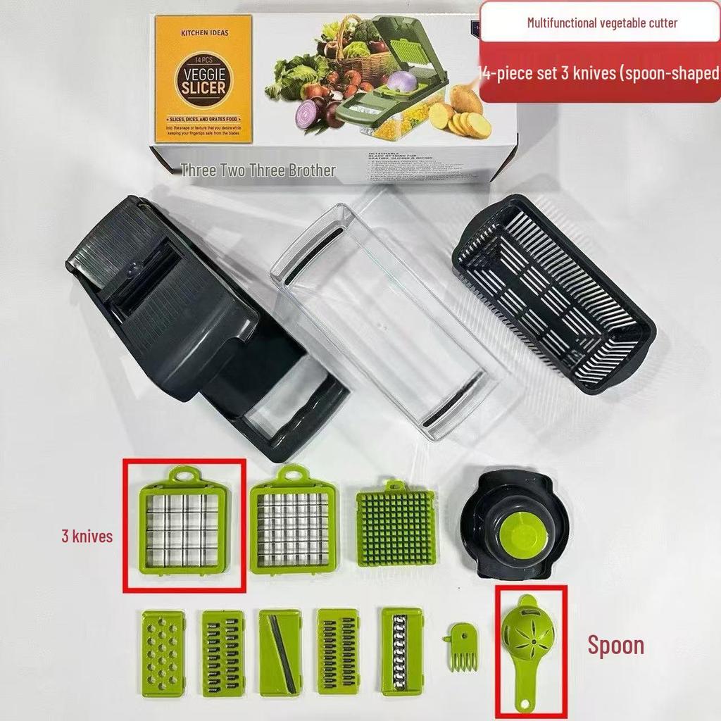 Multifunctional Kitchen Vegetable Cutter & Peeler