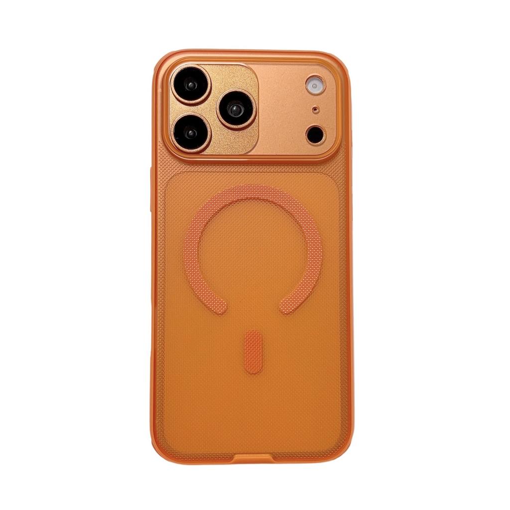 Singularity series is suitable for Apple 17promax mobile phone case, strong magnetic attraction and anti-skid skin feeling iPhone16 anti-drop.