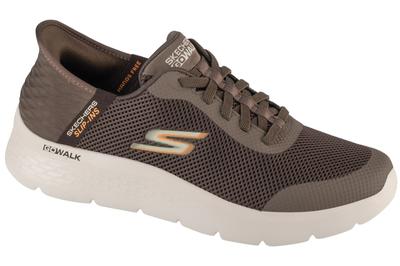 Slip-Ins: Go Walk Flex - Hands Up, Mens Brown Sneakers