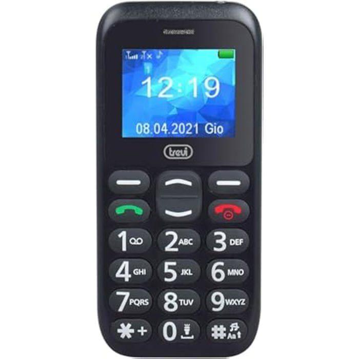 Mobilní telefon - TREVI - Model 10 - Velká tlačítka - Funkce SOS - Paměť 200 kontaktů