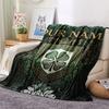 Custom Name,Celtic FC Printed Flannel Blanket, soft throw for bedroom sofa, washable, Christmas present, great gift.