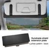 Sun Visor Extension for Cars Anti Glare Design with Double Snap Mechanism for Secure Fit and Easy tallation