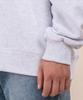 Ellamo French Terry Zipper Pocket Oversized Sweatshirt [Melange]