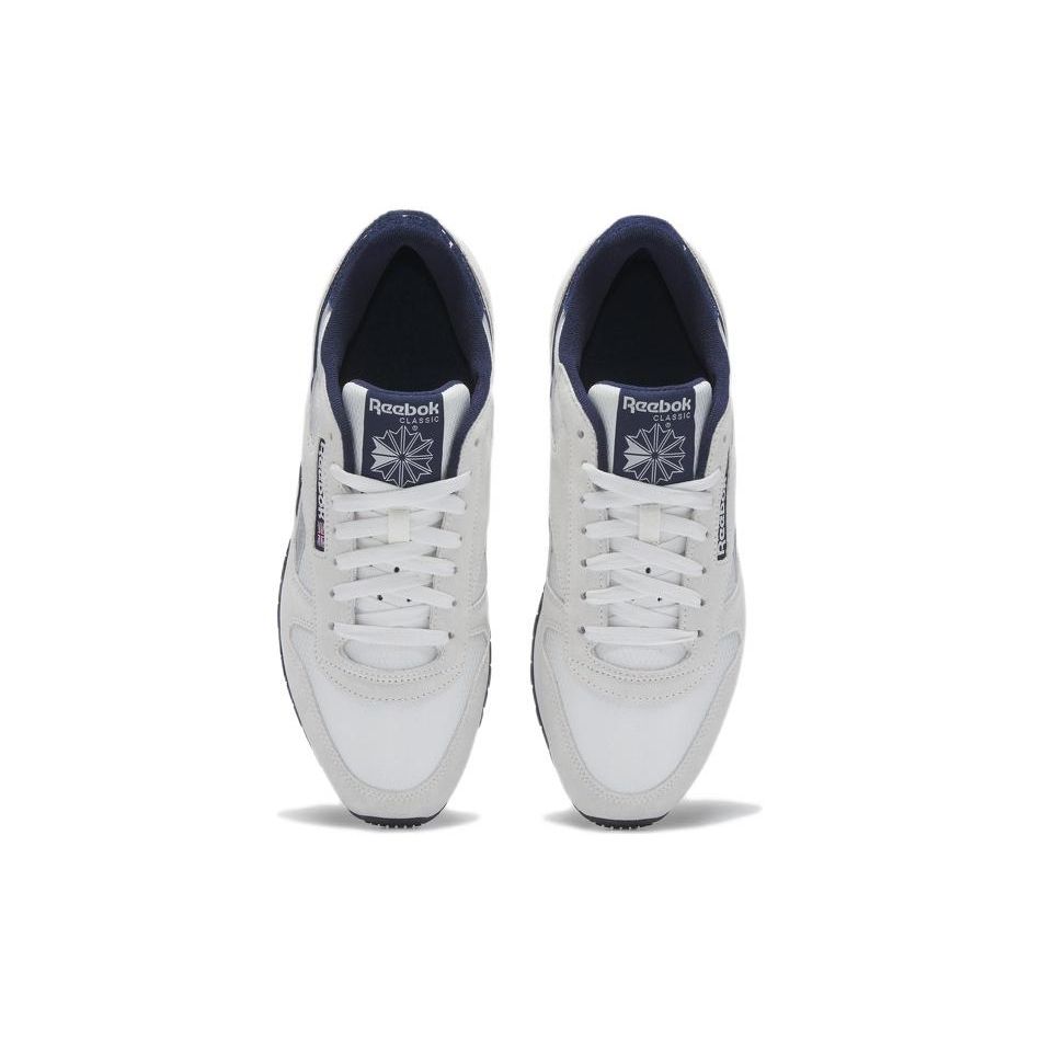 Reebok Classic Leather Chalk Vector Navy Unisex Sneakers Cream Core-Black GY7302