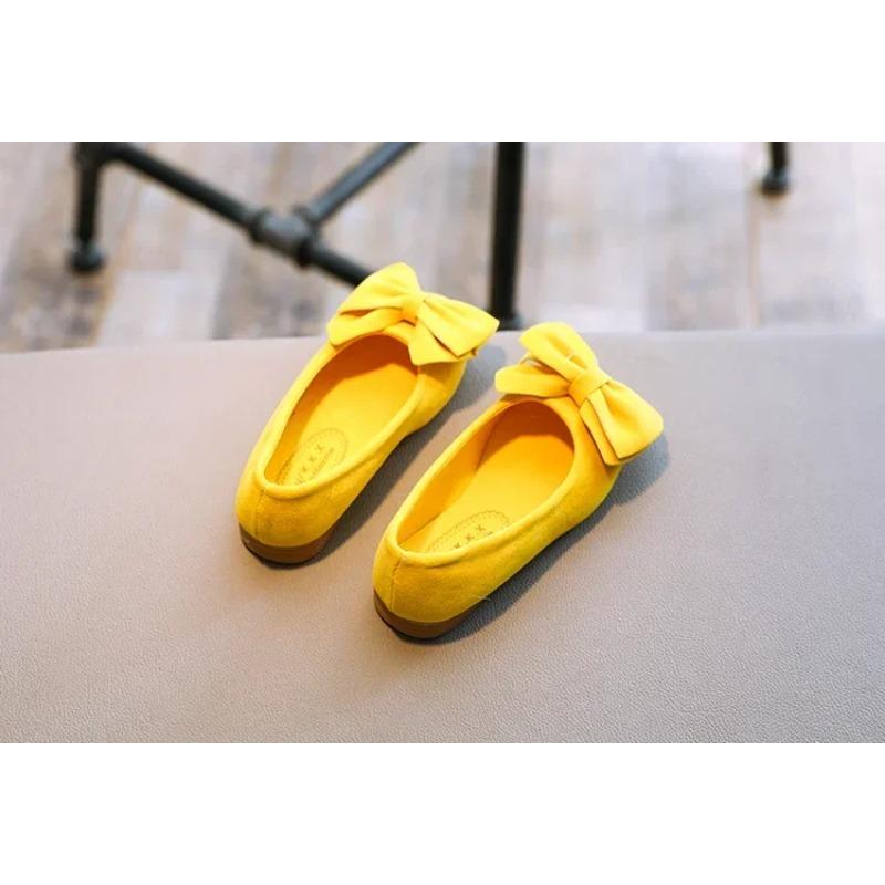 Modische Mädchenschuhe Große Schleife Bonbonfarbe Kinder Sandalen Zum Hineinschlüpfen Kinder Freizeitschuhe Weich