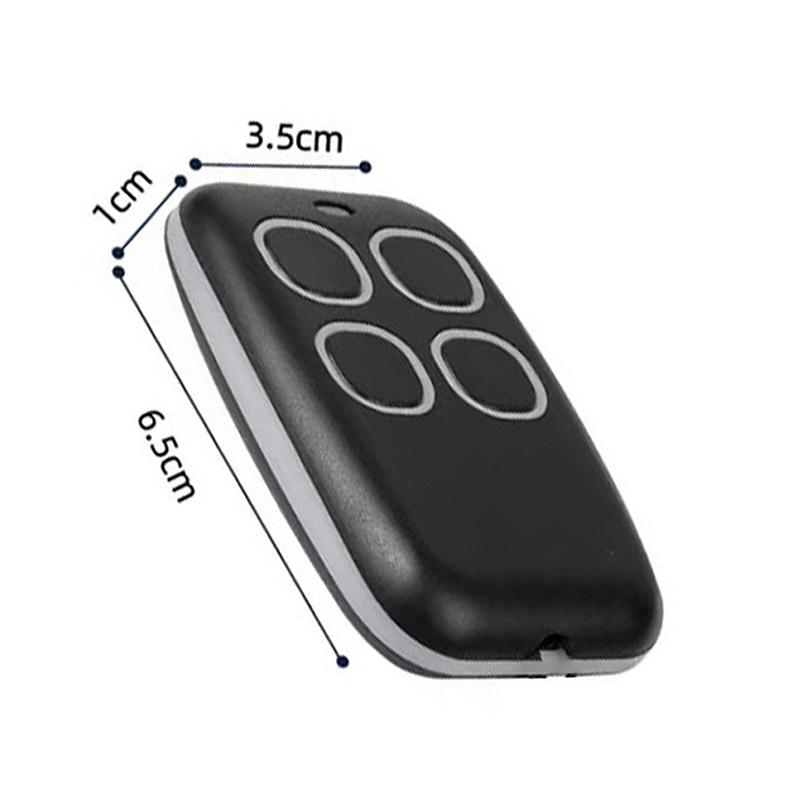 Universal 4 Button Garage Door Remote With Easy Programming And Stable Signal Perfect For Home Garage Gate Access Control