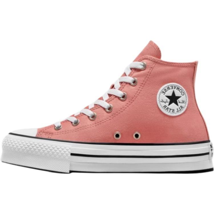 Converse All Star Comfortable Versatile Durable High-Top Kids Canvas Shoes Kids Sneaker Rose-Pink A11977C