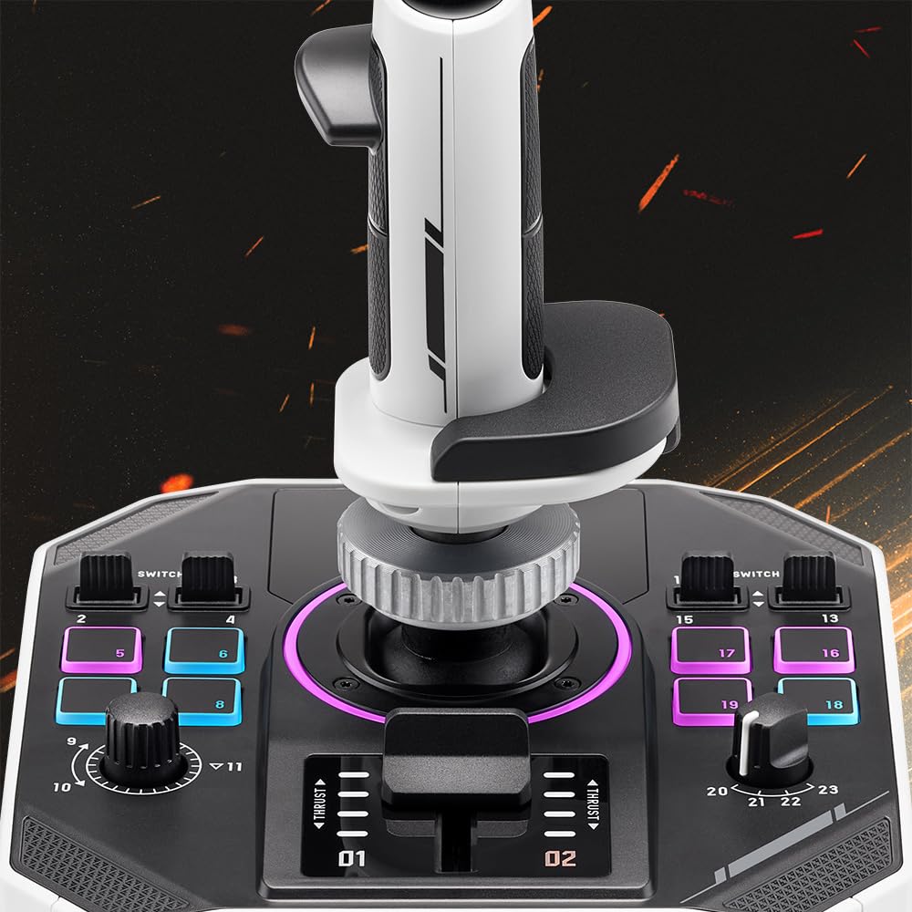 Thrustmaster 1 Space Combat Simulator Joystick for PC Sol-R Flightstick, Simulator/Flight (Windows 10/11)