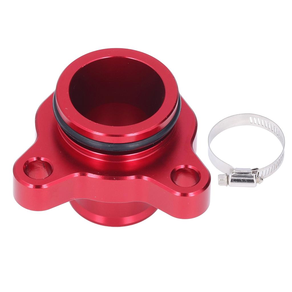 Car Water Hose Fitting Aluminium Alloy with Clamp Replacement for 335i 335xi 135i N54 3.0L Twin Turbo Motors