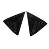 1 P  Rear Side Window Louver Privacy   Reduce Temperature Window Louver   Vent Scoop Shade Cover Blind for   MK7 7.5 2008 to 2017