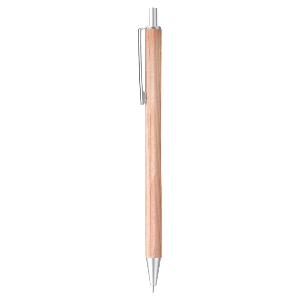 Деревянная шариковая ручка MUJI 129 мм, длина.