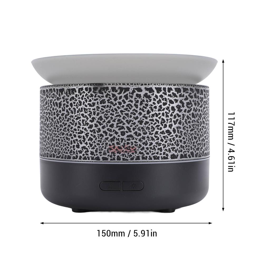 Essential Oil Diffuser Humidifier USB 7 Colors Lights Quiet 2 Fog Modes Auto Shut Off 200ml Fountain Air Diffuser for Home Desktop