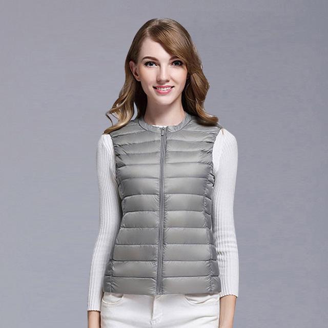 white plus size vest