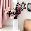 1 Pcs Nordic Flower Vase Imitation Ceramic Plastic Flower Vase Living Room Desktop Decoration Wedding Centerpiece Arrangement