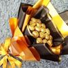 100 Pcs Gold Candy Wrappers Foil 4" x 4" Square Chocolate Wrappers, Aluminum Foil Candy Wrappers for Homemade Candy, Individual Chocolate Packaging