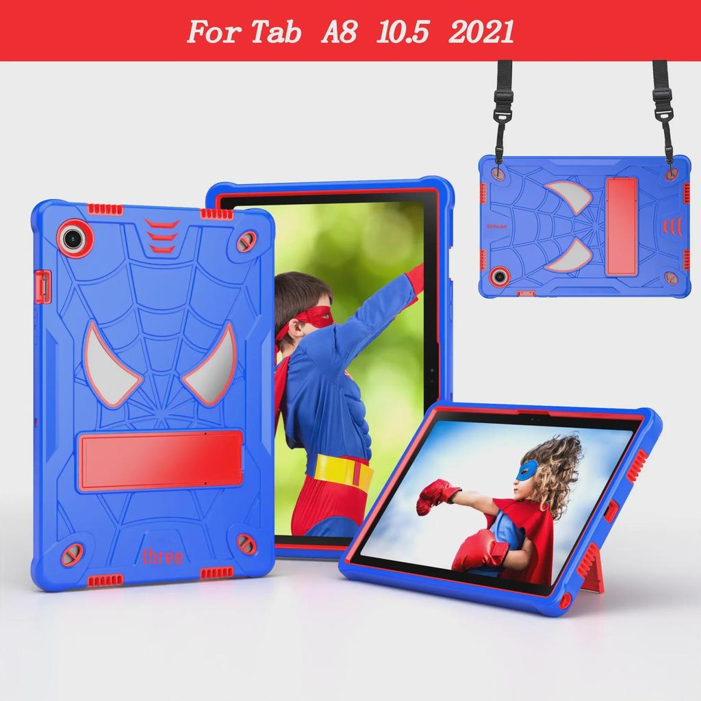 Spider-Man Triple-Proof Protective Case for Samsung Galaxy Tab A8 2021 SM-X205/X200
