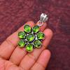 Awesome Peridot Gemstone Pendant: 925 Sterling Silver Handmade Pendant Necklace Jewelry