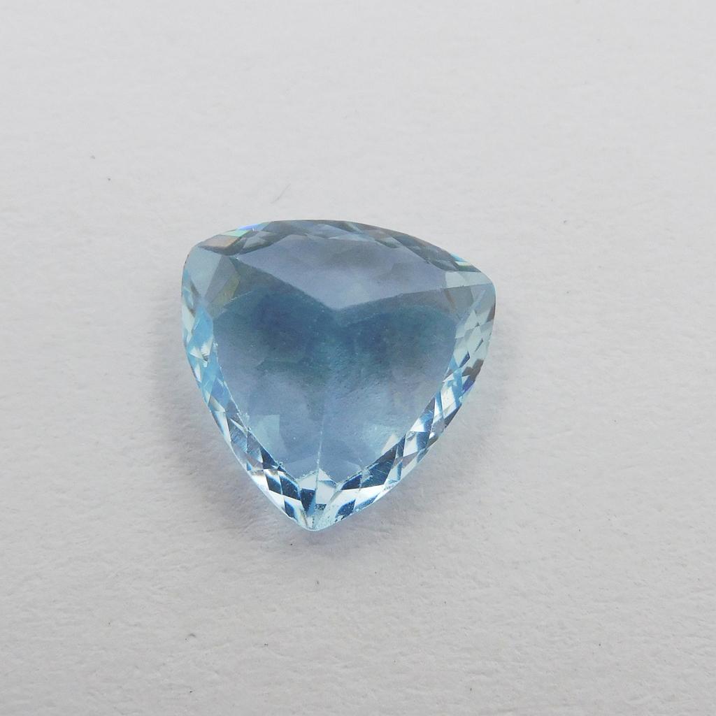 Natural Blue Sapphire Loose Gemstone Trillion Cut 6.25 Ct September Birthstone for Gem Collections