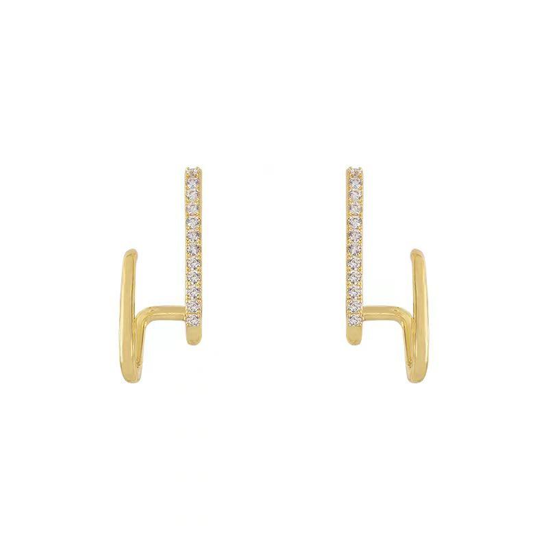 Elegante Süßwasserperlen-Ohrstecker für Damen - Trendig, Schlicht, Feenhafter Stil